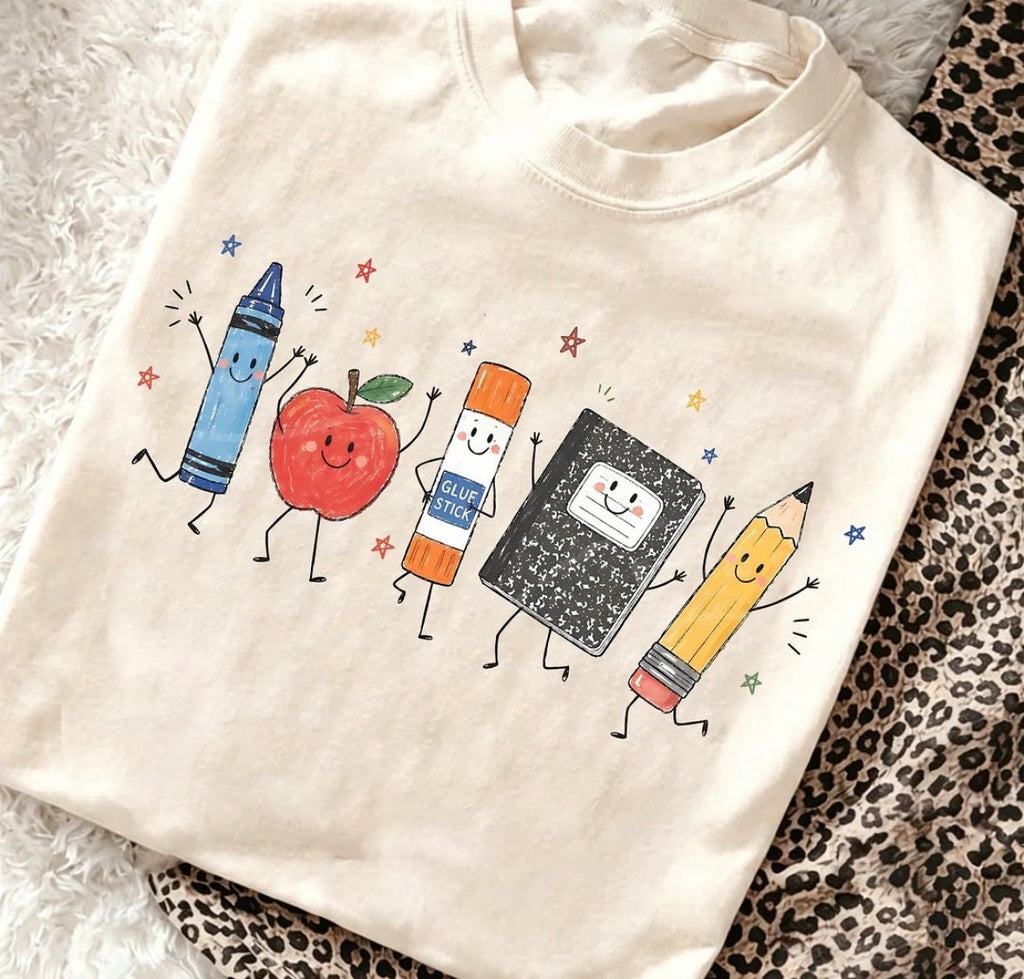 School Supplies T-shirt