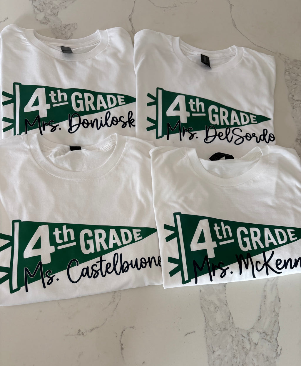 Pennant grade level tshirt