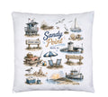 Beach Town Pillow
