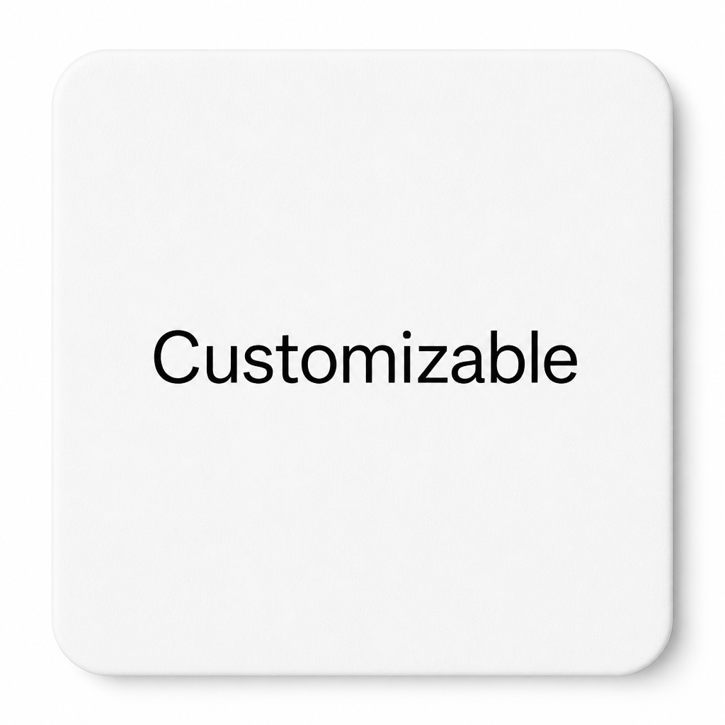Customizable Coaster