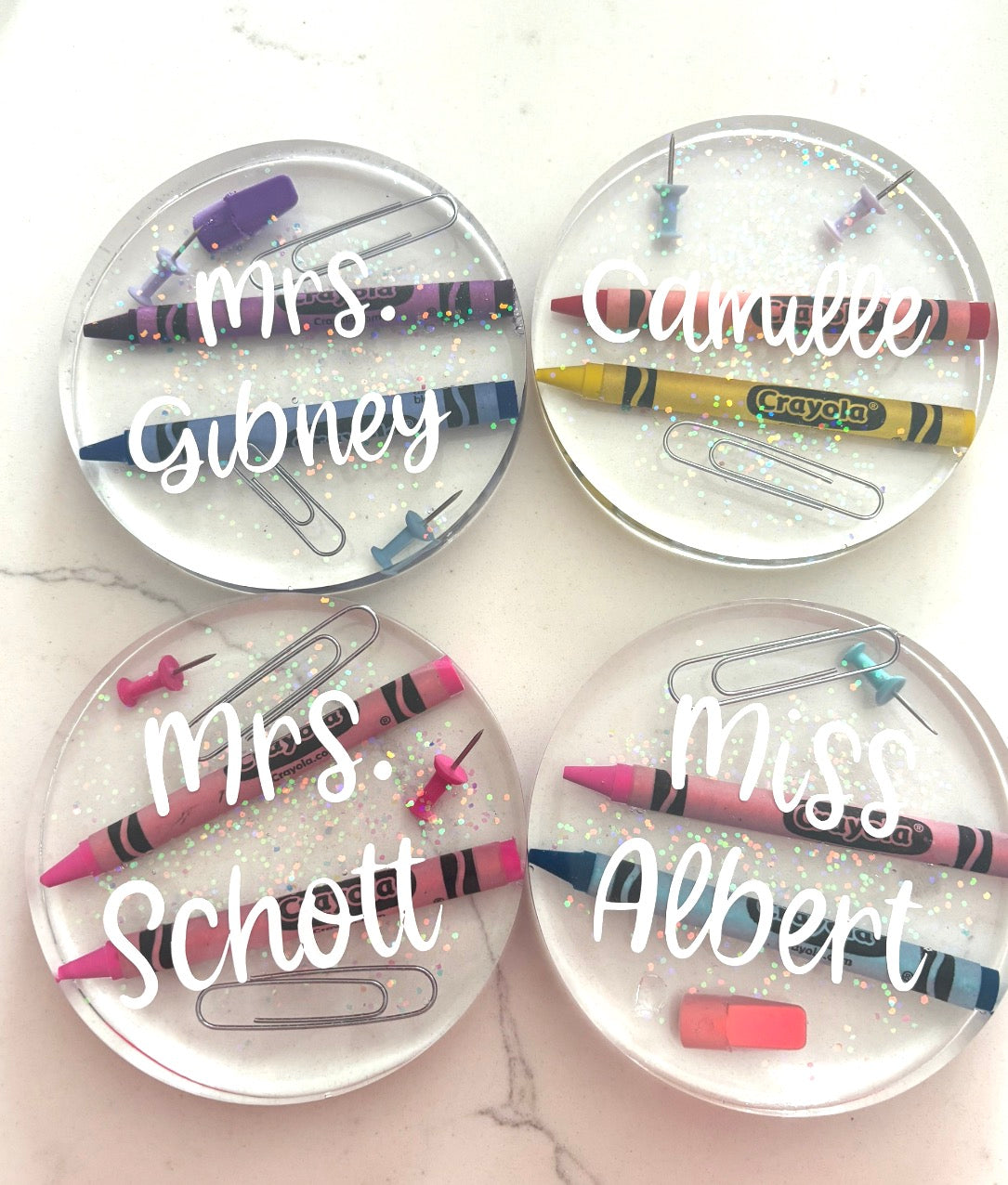 Teacher coasters