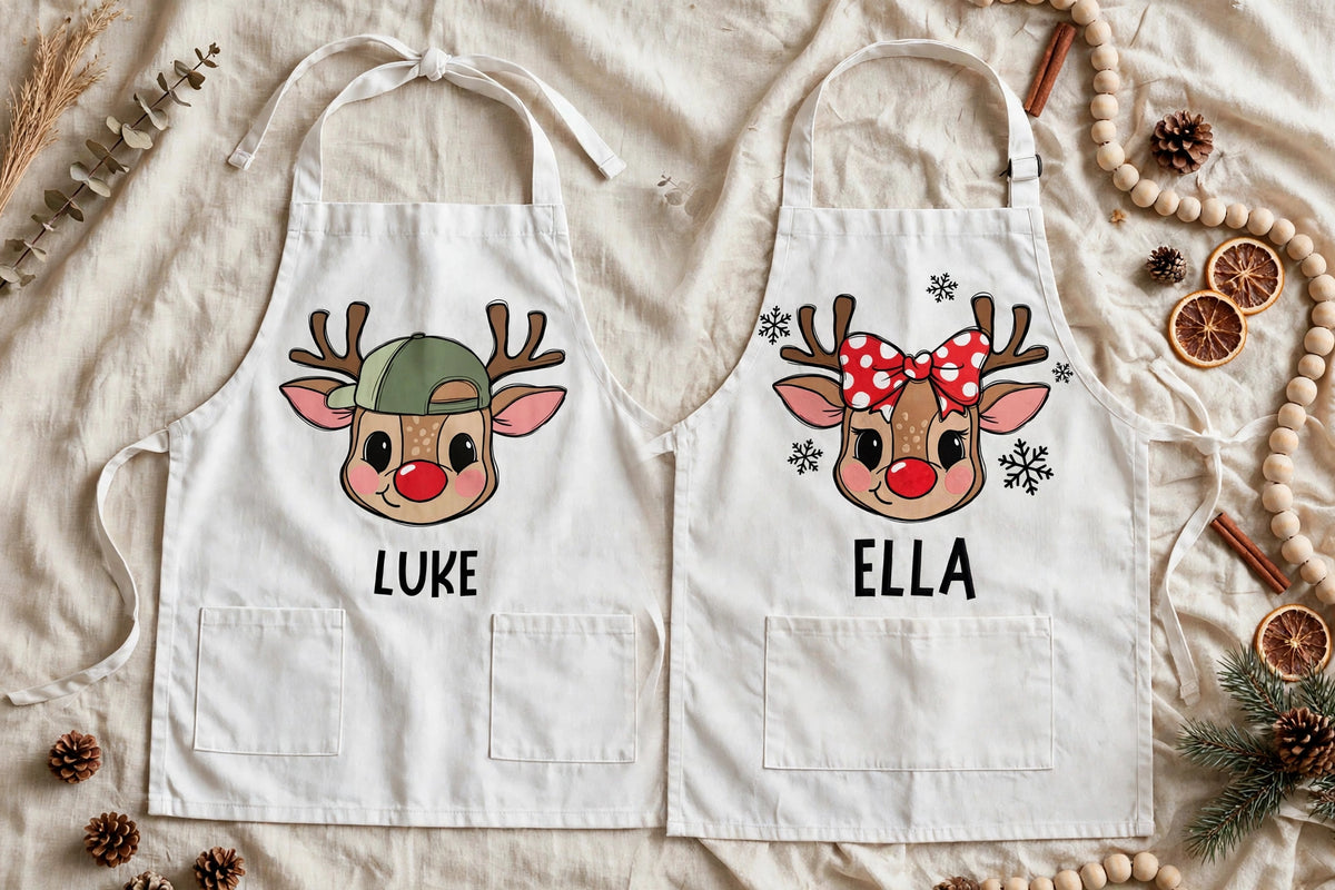 Reindeer Apron