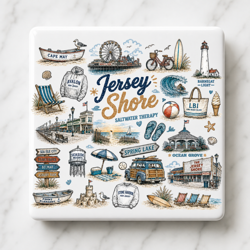 Beach Town Coasters