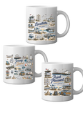 Beach Town Mugs