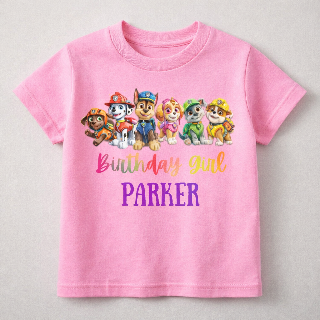 Paw Patrol Birthday Shirt
