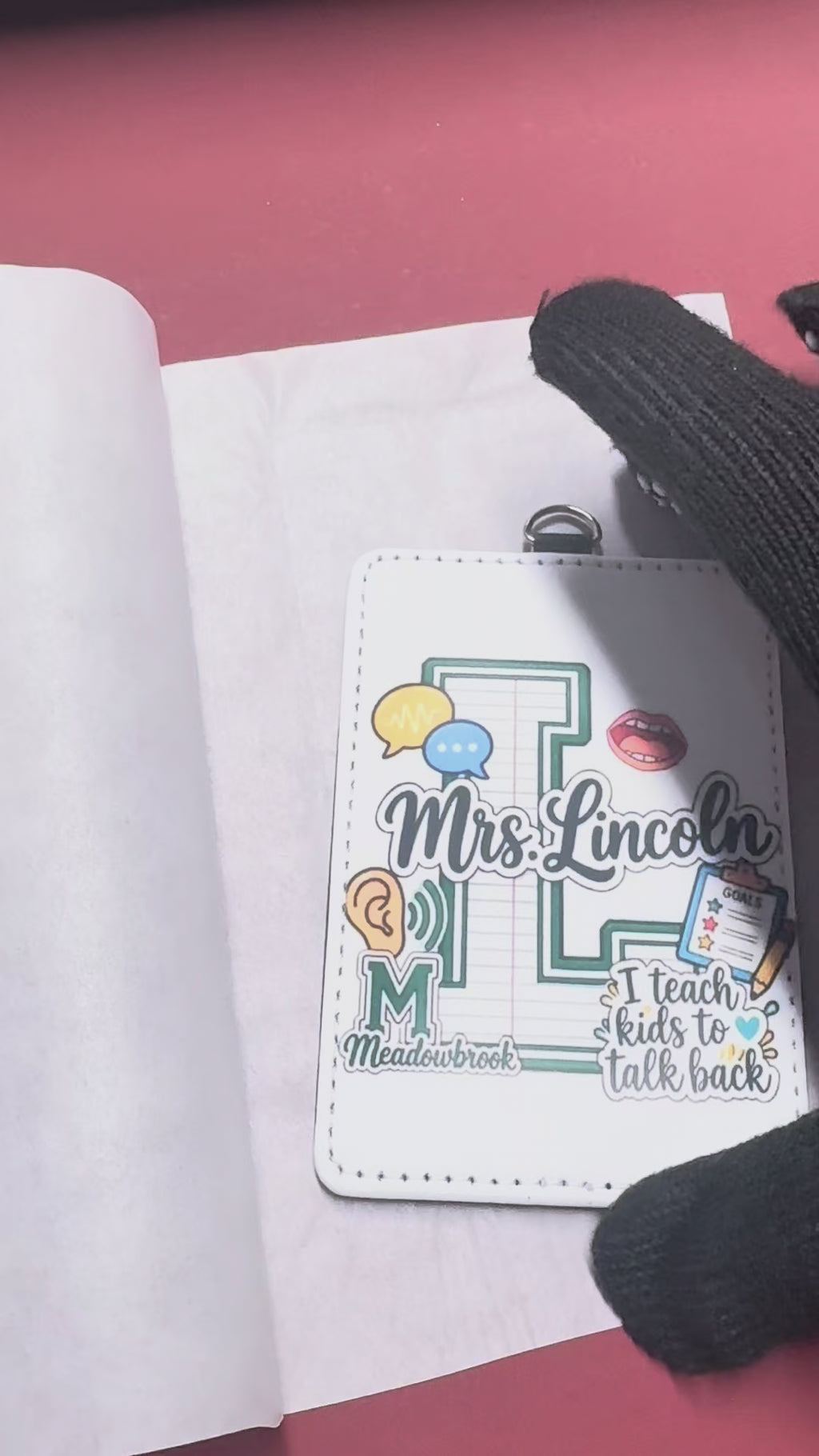 ID badge holder