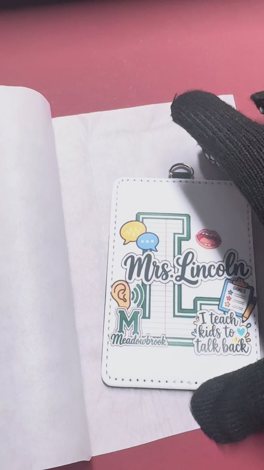ID badge holder