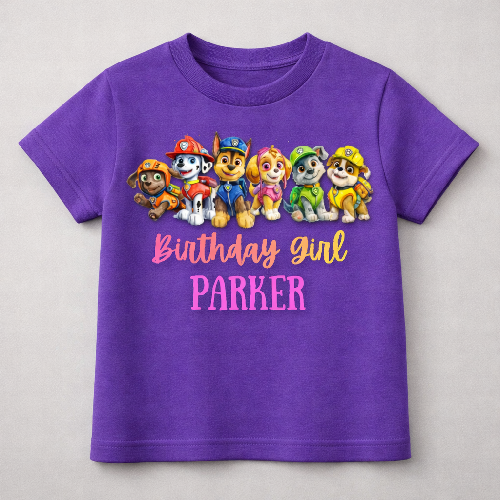 Paw Patrol Birthday Shirt
